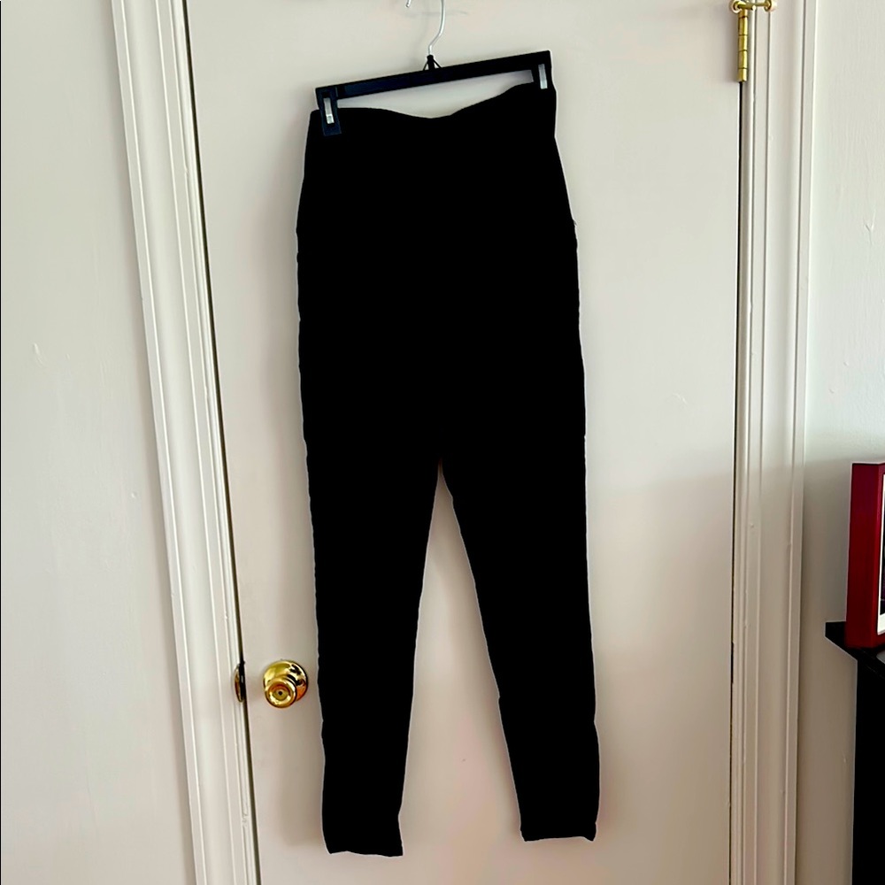 Madewell Black Maternity Skinny Jeans